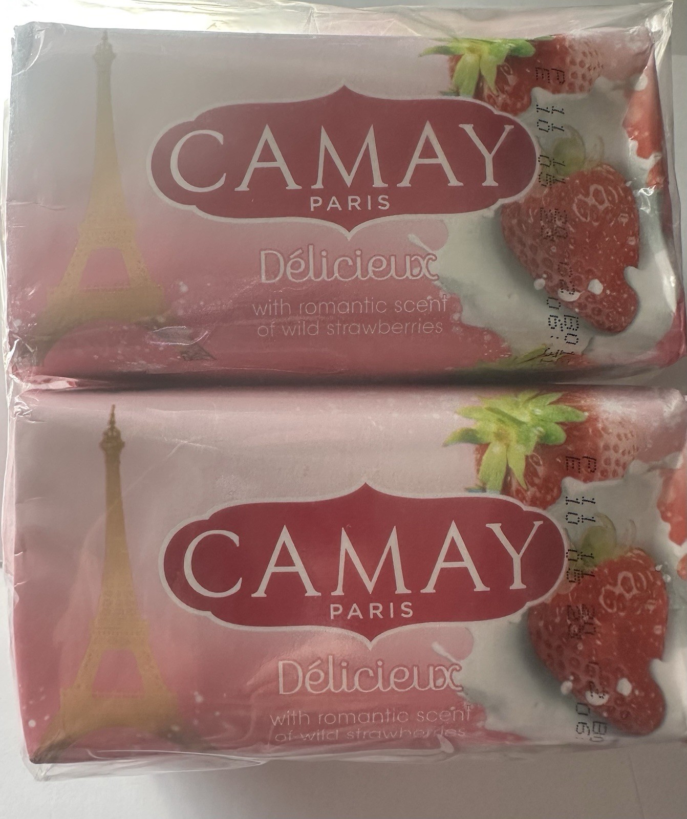 Camay Paris Beauty Soap Delicieux With A Romantic Scent & wild Strawberries 170g