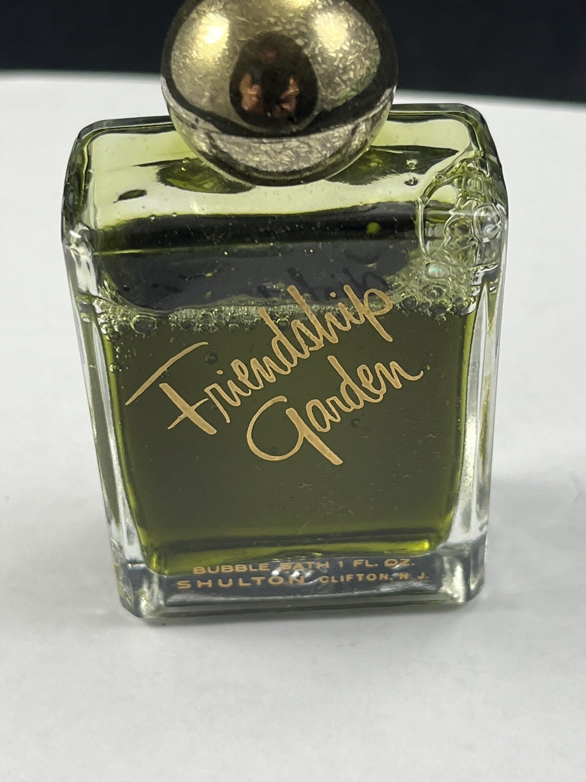Shulton Friendship Garden BUBBLE BATH Vintage FREE SHIPPING