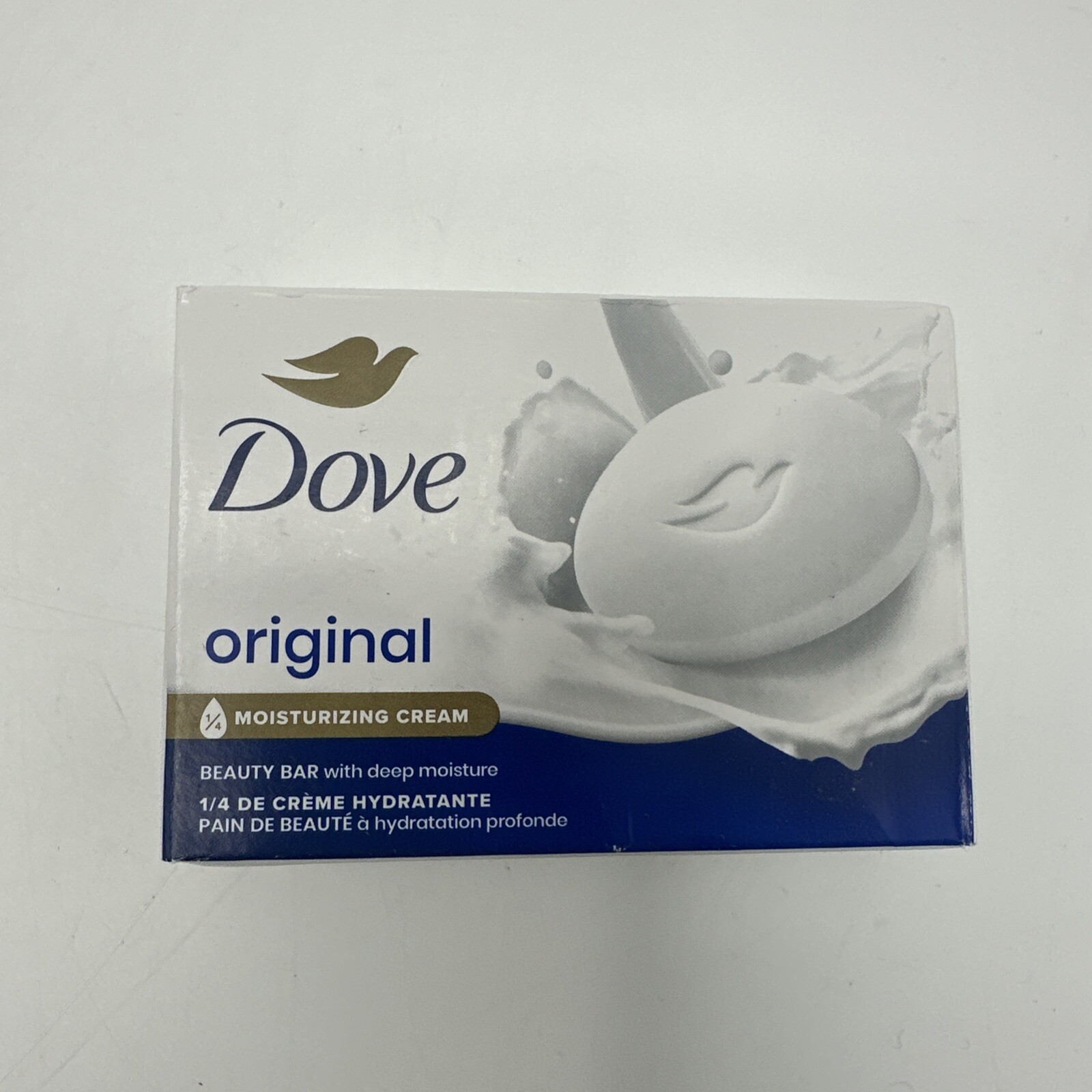 15 BARS Dove White Bar Soap 3.75 oz. Original Beauty Bar Deep Moisture/Cream
