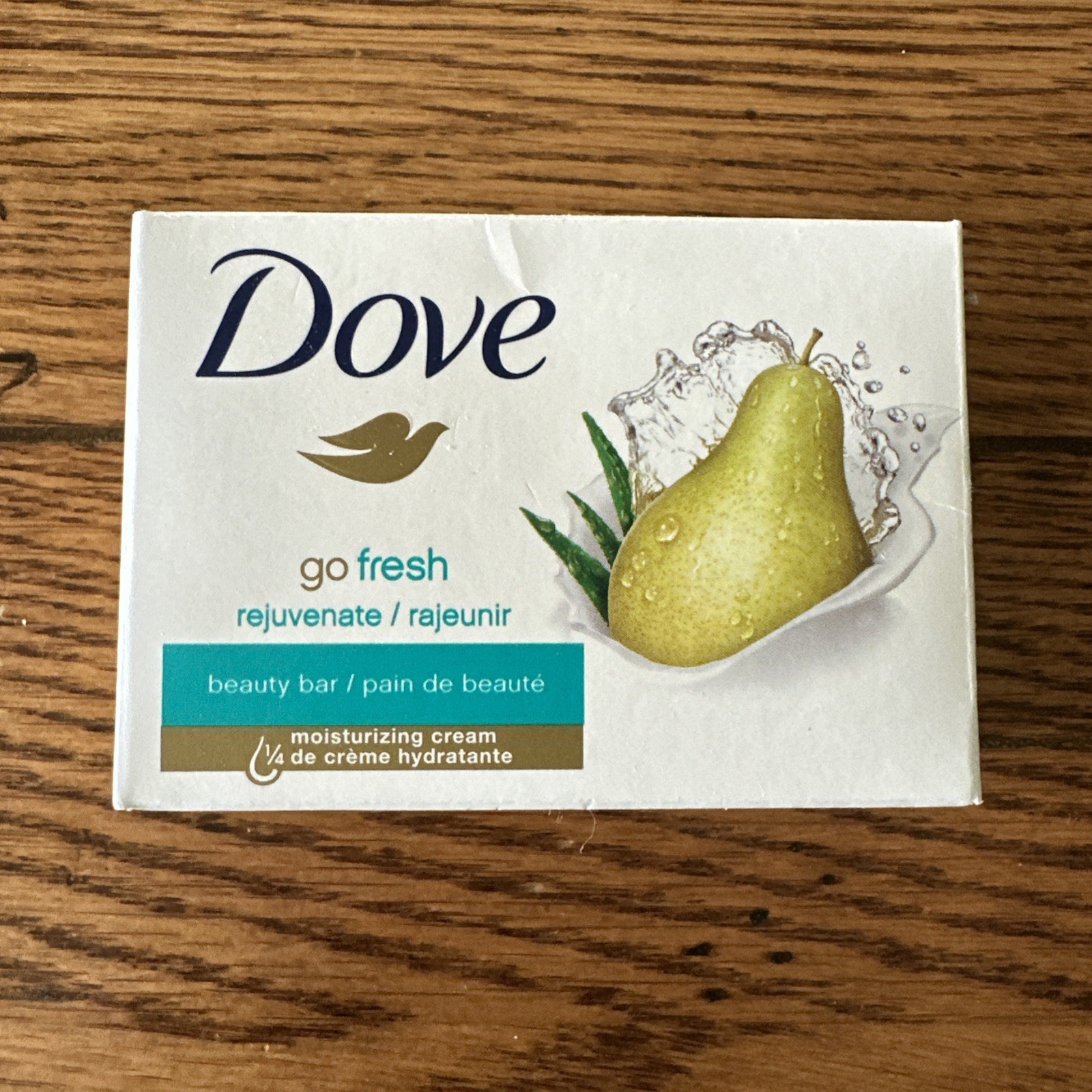 Dove Go Fresh Rejuvenate Beauty Bar Moisturizing Soap Pear 4 oz Discontinued