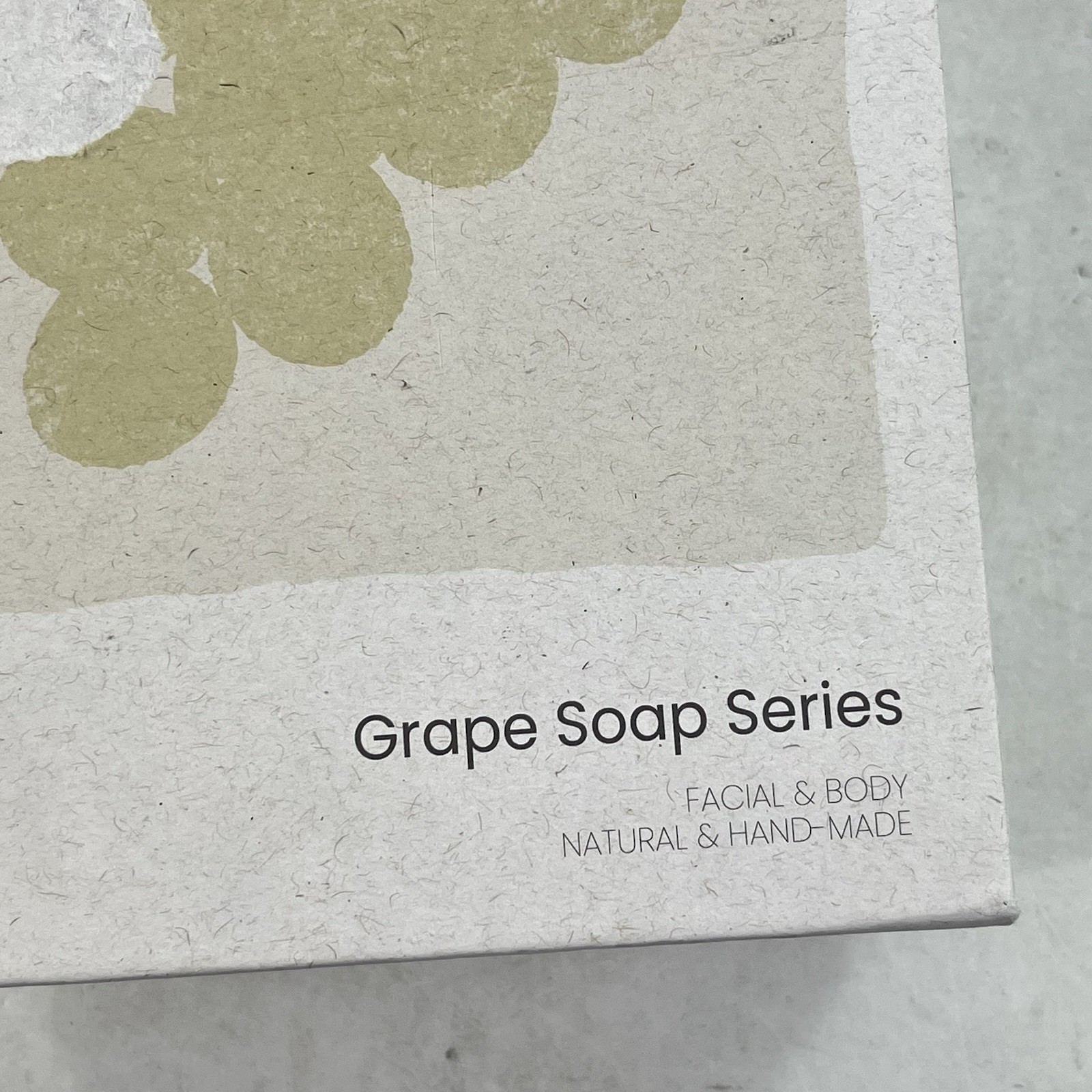 Boozi Grape Soap Facial & Body Natural Hand Made Decorative Vine