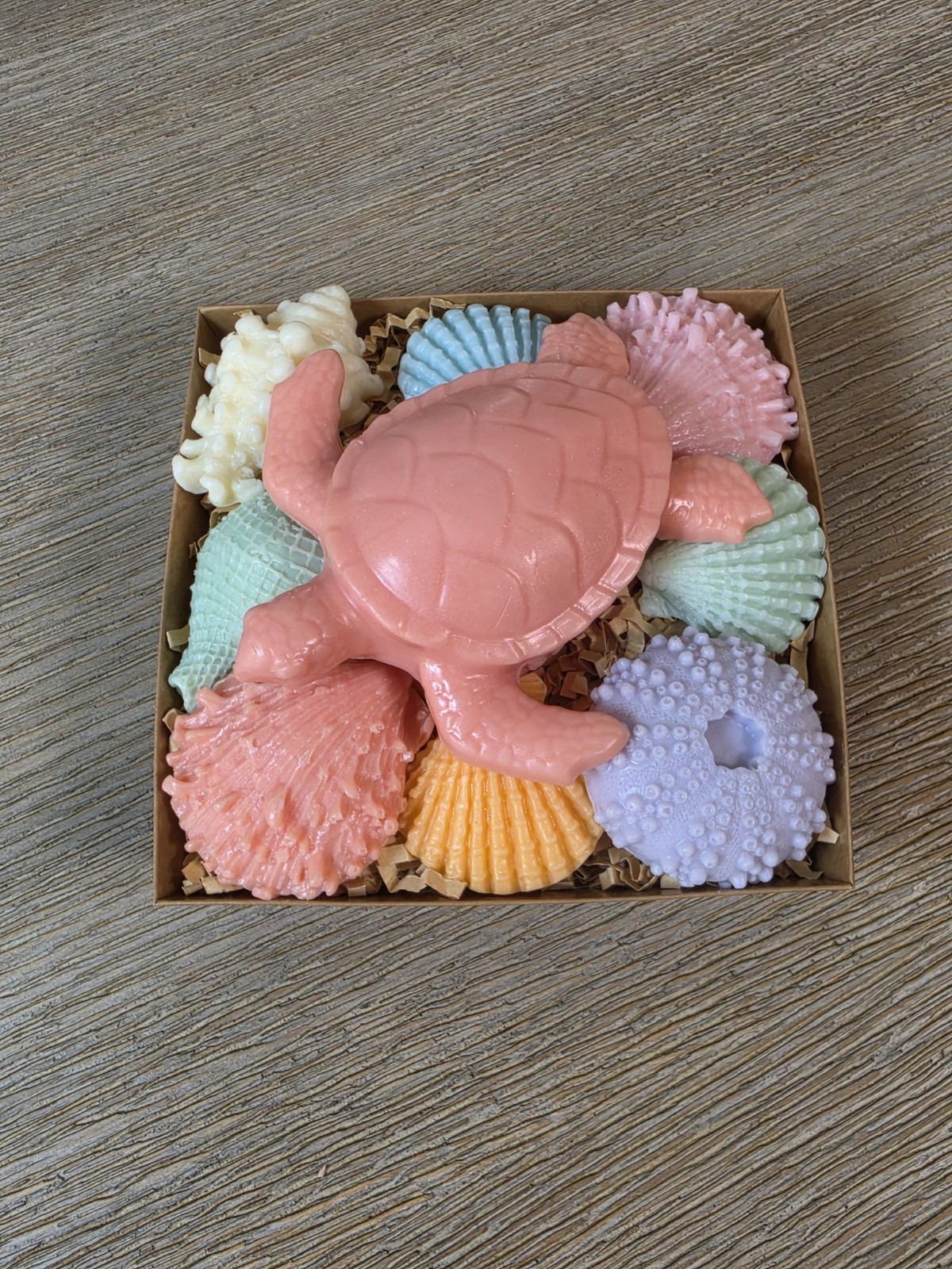 Handmade -Finishing Touch by Claudia Goat Milk Turtle Soap Set, Multipack Gift