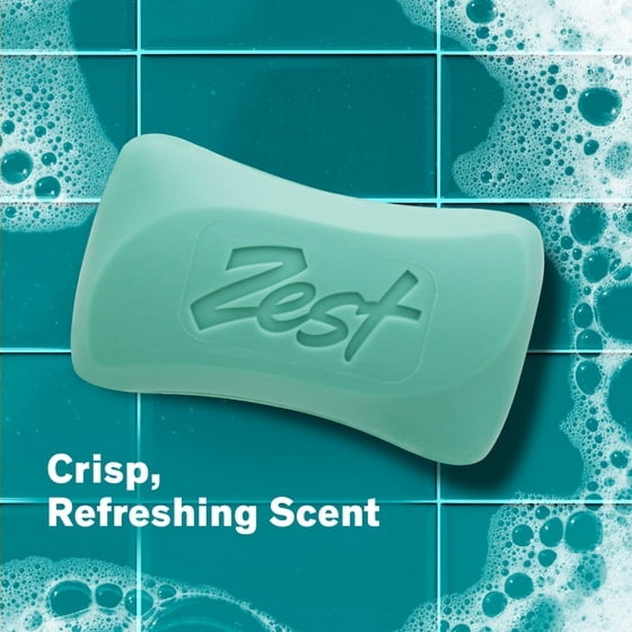 Deodorant Bar Soap, Hydrating for All Skin Types, Aqua, 4 oz, 8 Bars US