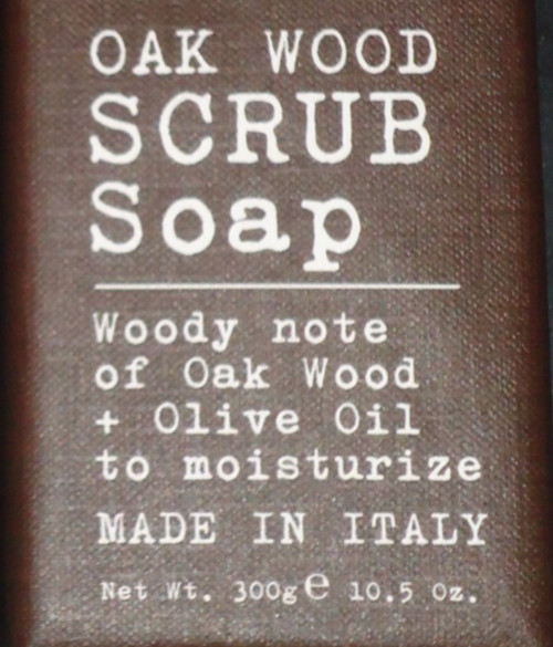 Lot of 2 Sapone Artigianale Italiano OAK WOOD Soap Bar for Men 10.5 oz ea Italy