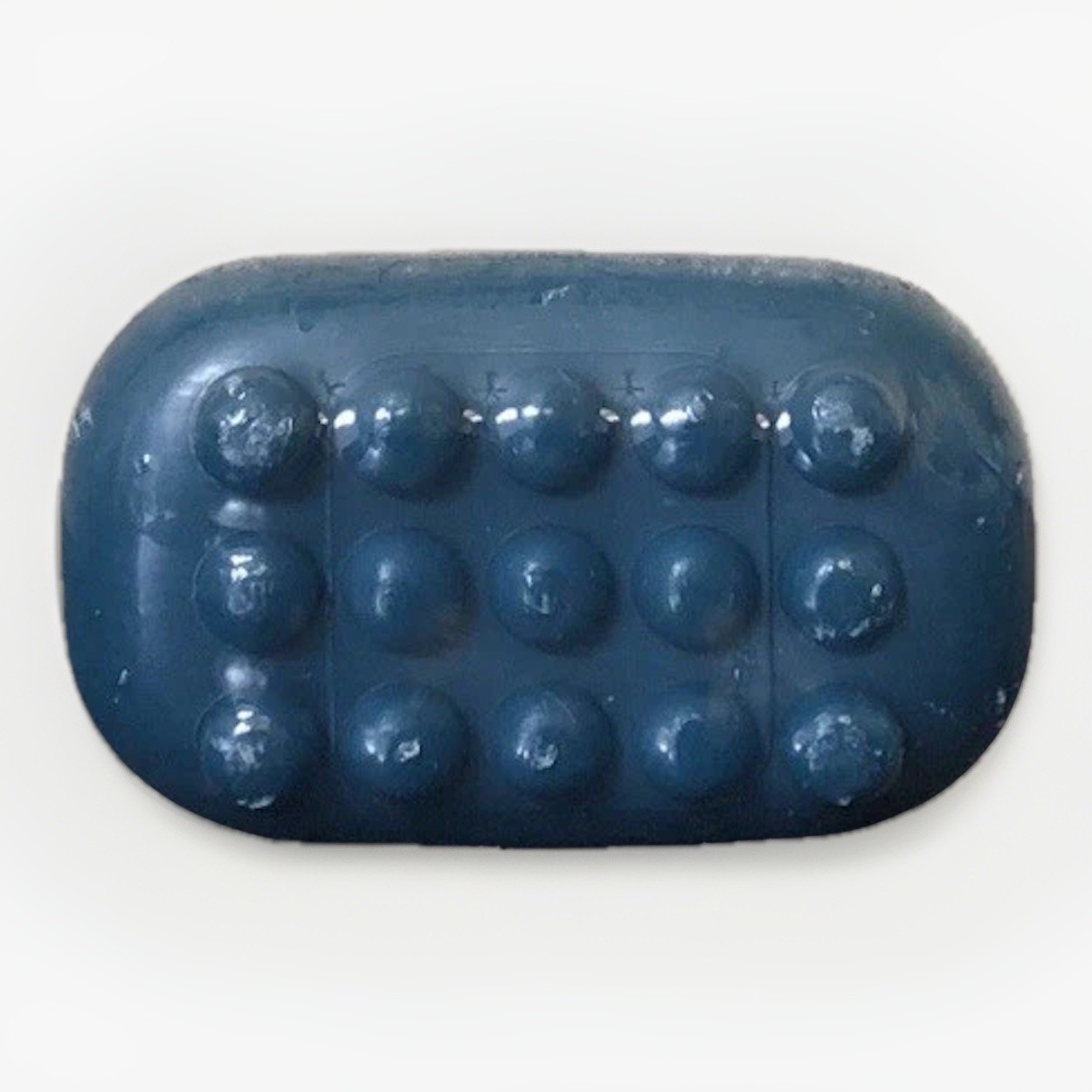 2- BLISS Mini Blue Massage Bar Soap Wrapped 1.8 oz / 51g RARE Discontinued