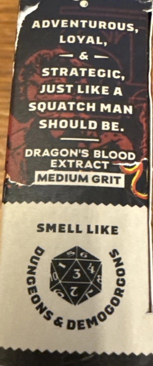 Dr. Squatch Limited Edition HELLFIRE & BEYOND Natural Soap Bar Stranger Things