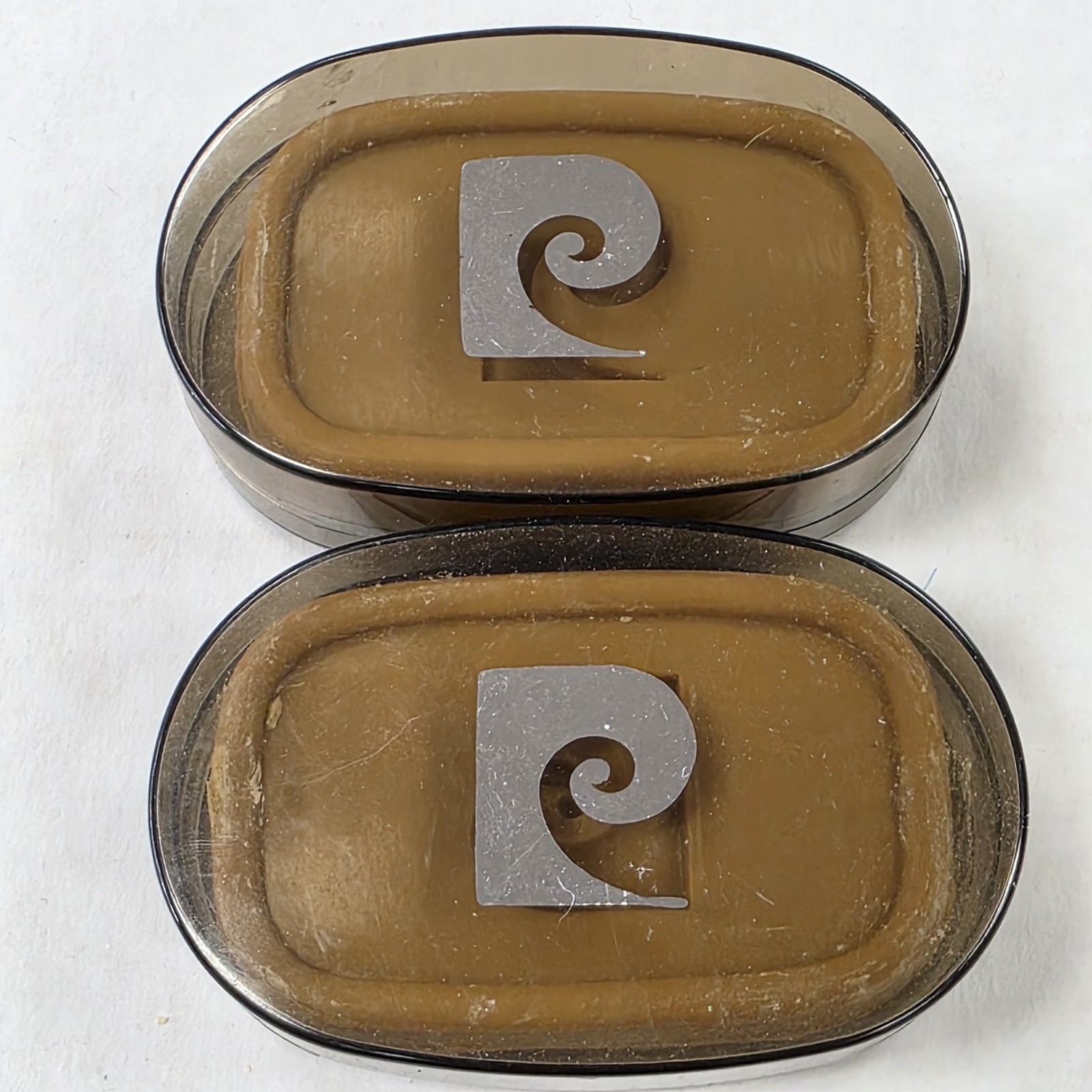 Lot of 2 Savon Pierre Cardin Paris 1.4oz 40g Soap w/ Travel Case Pour Monsieur