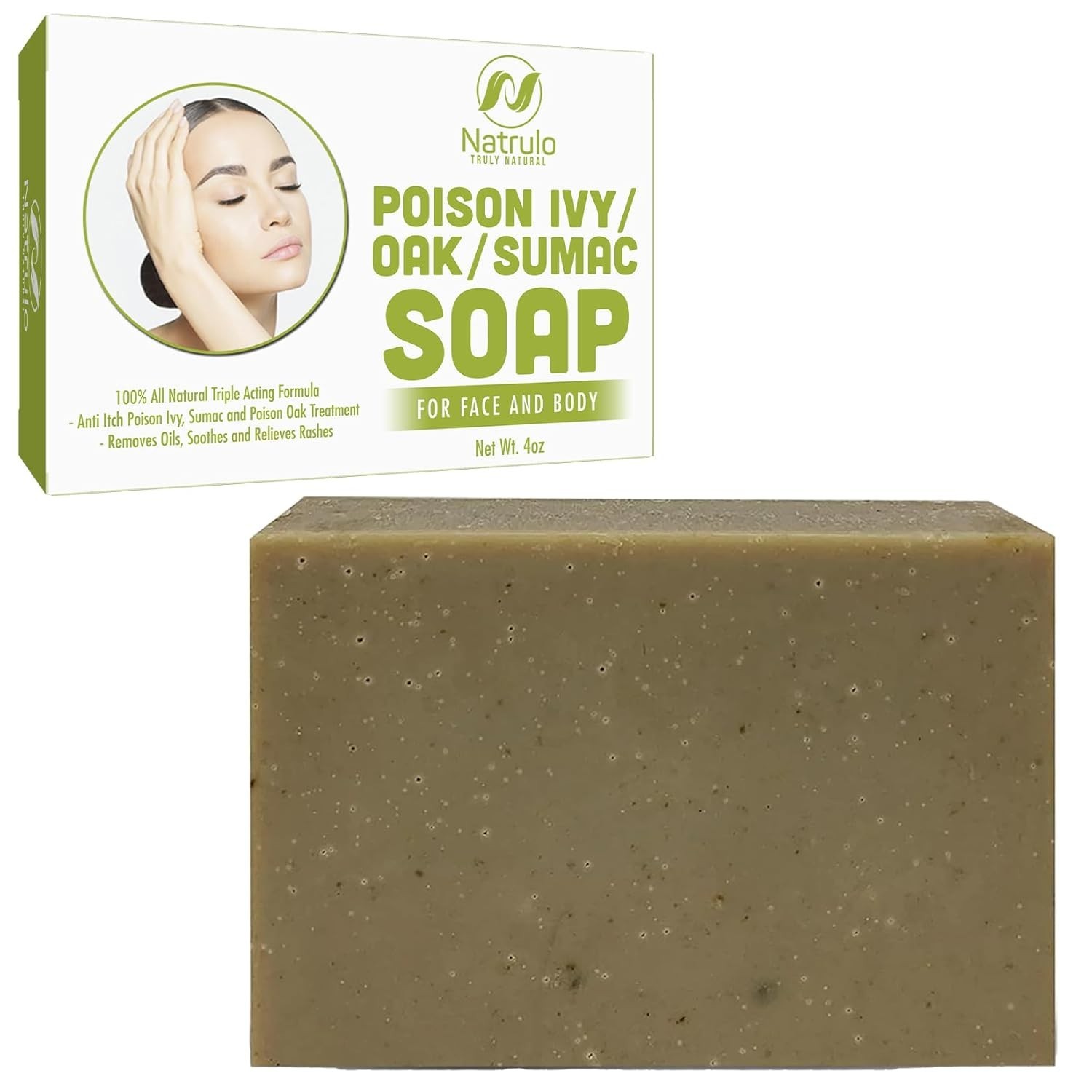 Poison Ivy Soap Bar – All Natural Poison Ivy Treatment – Anti-Itch Soap Skin …