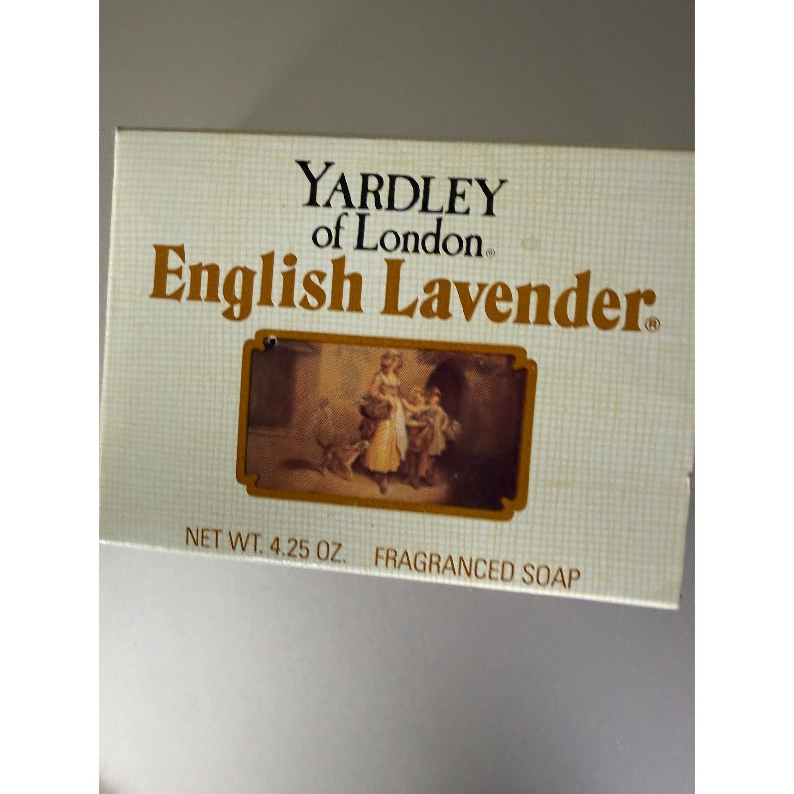 Vintage Yardley of London English Lavender Fragranced Soap Bar 4.25 oz 1979 New