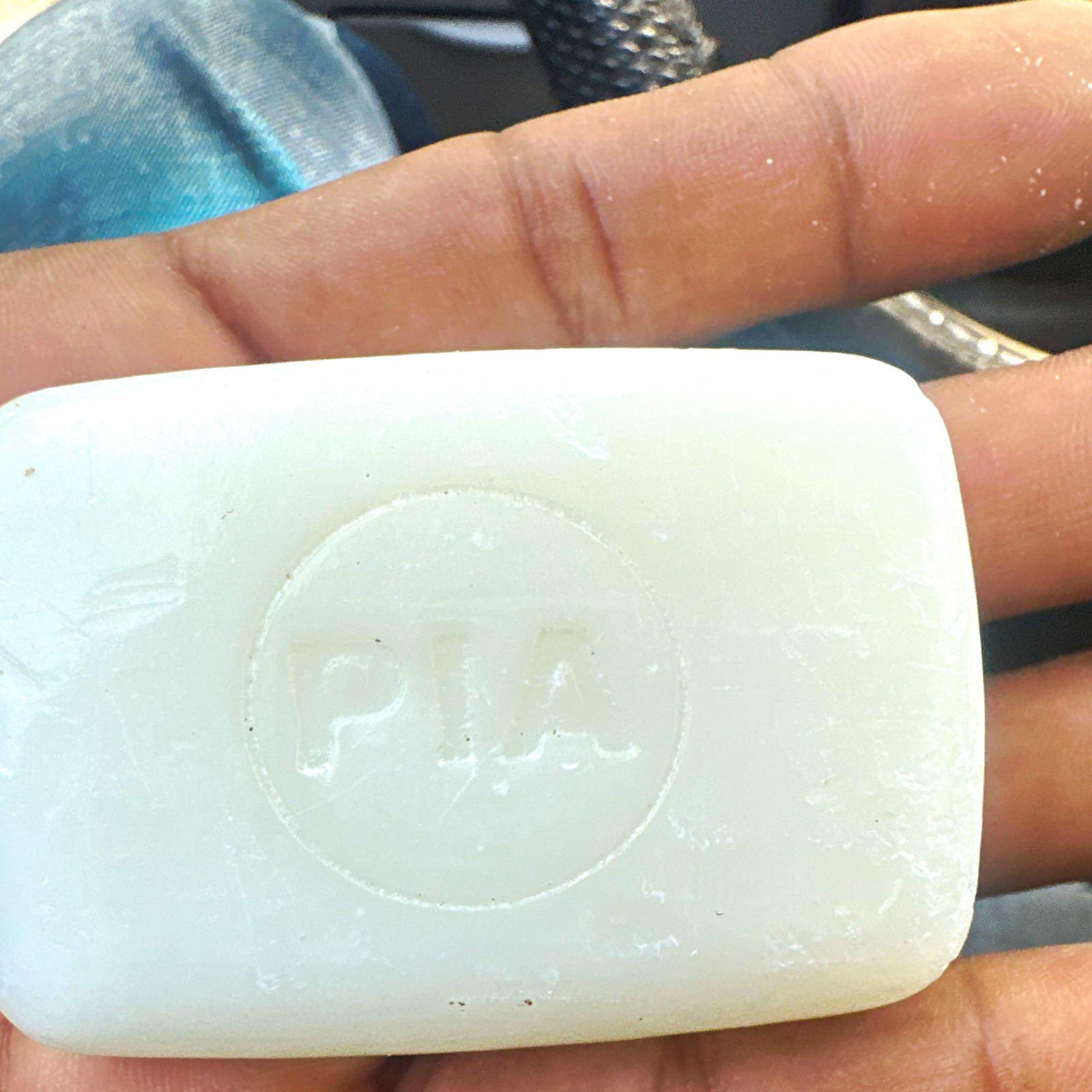 PIA White Rectangular Body Bar Soap for Body & Hands, Solid, Women Men
