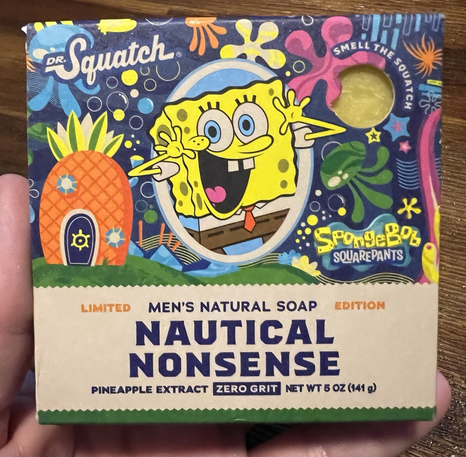 Dr. Squatch SPONGEBOB SQUAREPANTS & PATRICK Limited Edition Natural Soap Bar SET