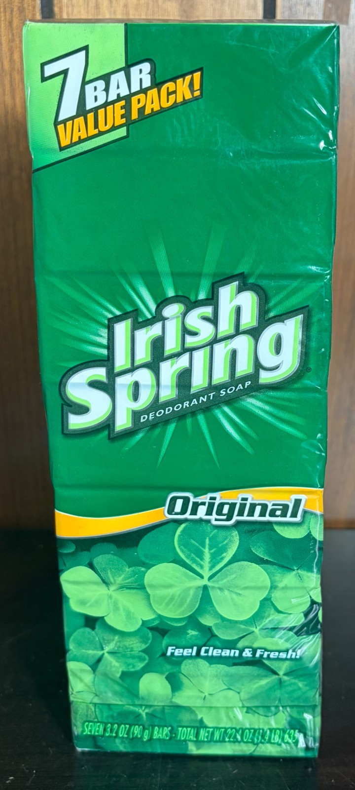 Irish Spring Bar Soap Original Scent 3.2 oz Bars *DISCONTINUED* NEW Sealed