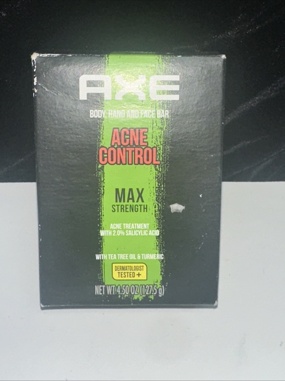 AXE Body Hand & Face Soap Bar–Acne Control Treatment 4.50oz