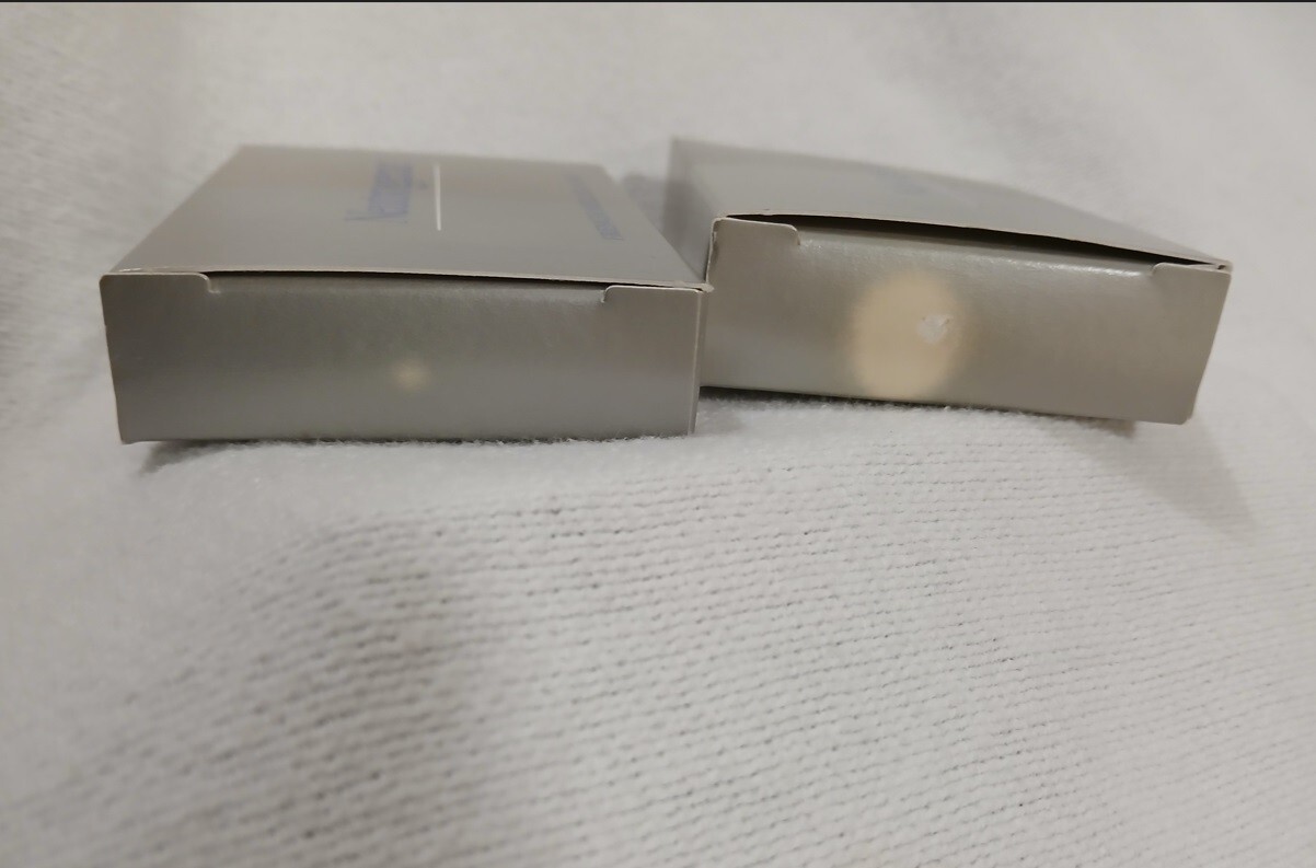 Neutrogena French Milled Bath Soap Lot of 2 Bars in Box 36gm & 48gm Guest Supply