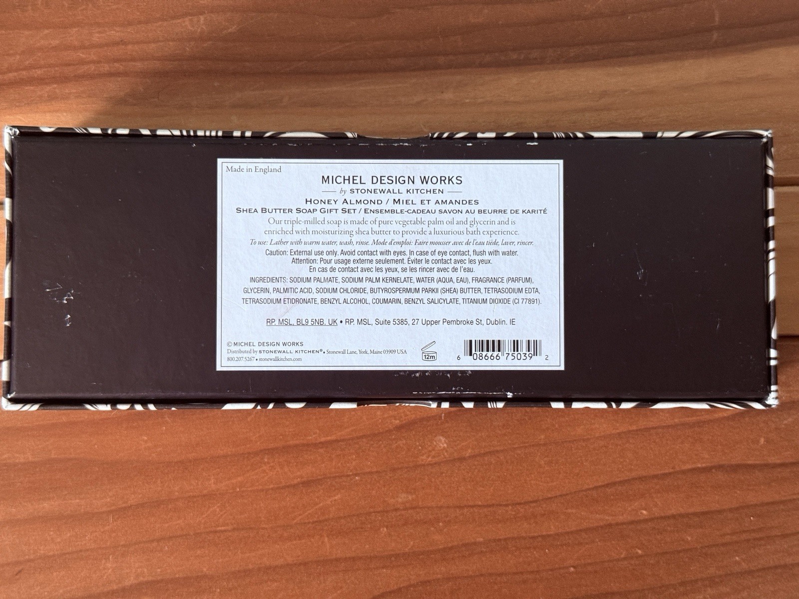 Michel Design Works 3 Tripl Milled Soap Box Set Honey Almond – Stonewall Kitchen