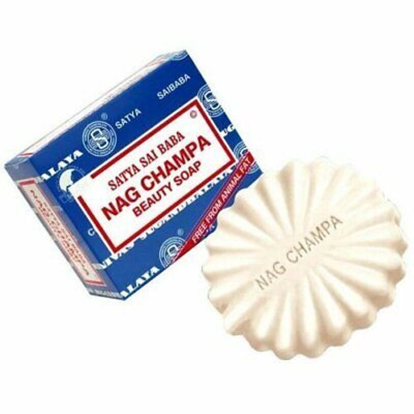 Satya Sai Baba Nag Champa Scented Handmade Natural Bar Soap 150 Gram