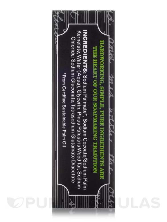 The Grandpa Soap Company Pine Tar Bar Soap for Men- Made with Pine Tar Oil, 3 in