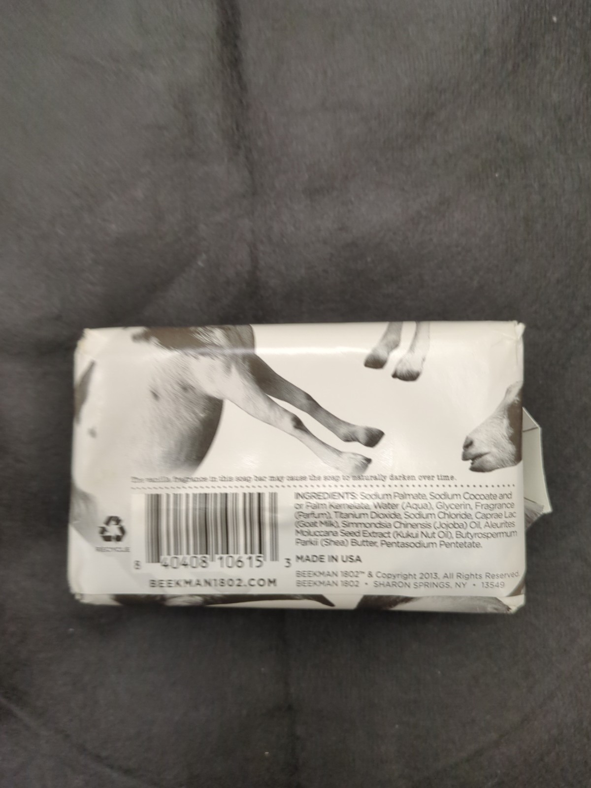 Beekman 1802 Vanilla Absolute Jojoba Goat Milk Soap 9.0 ounce ~ Brand New Bar!