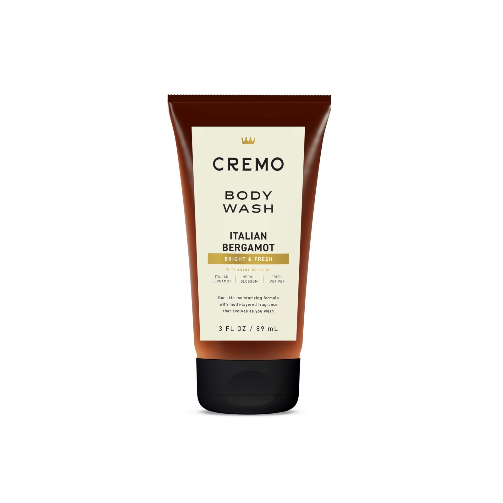 Cremo Rich-Lathering Italian Bergamot Travel Size Body 1 Count (Pack of 1)