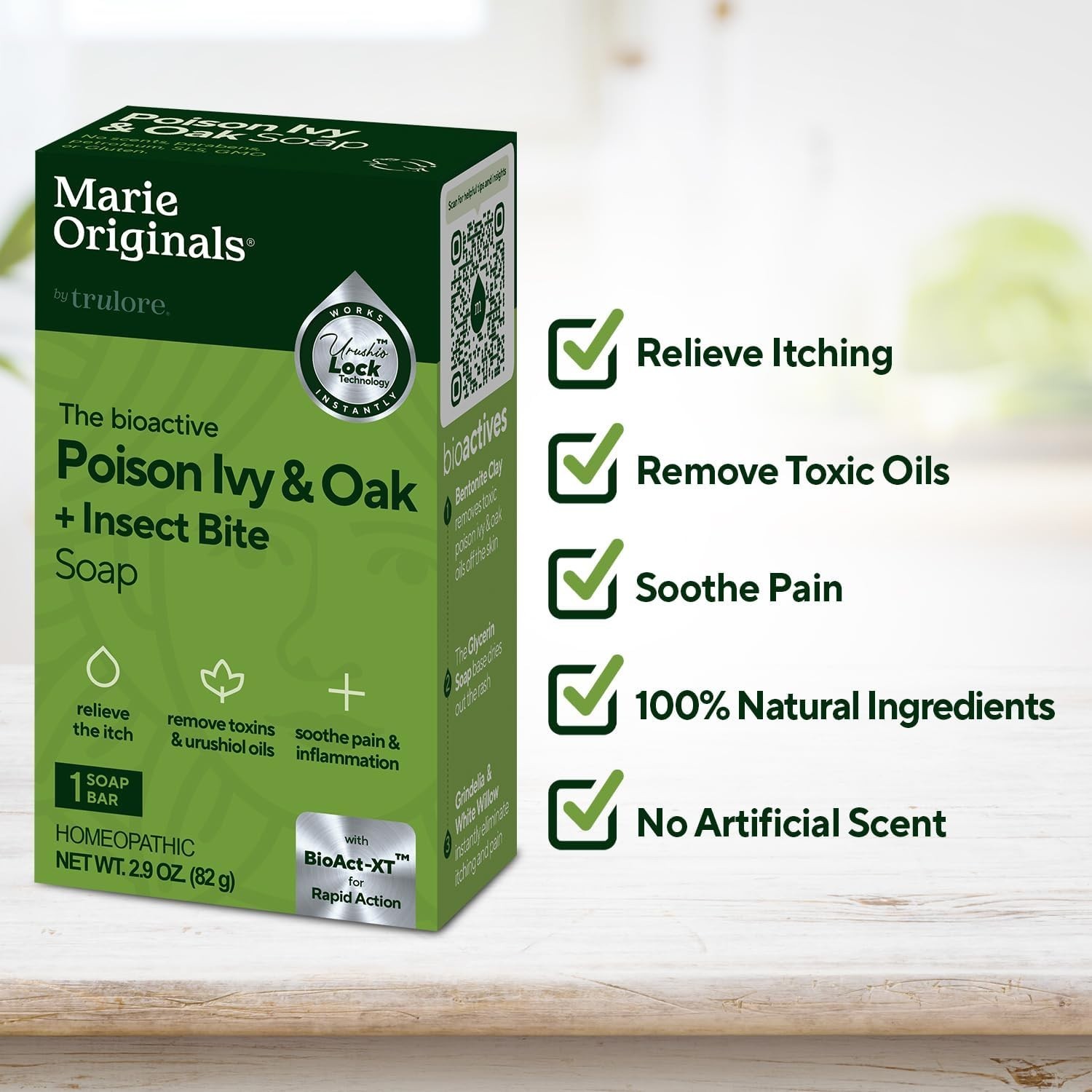 Marie Originals Poison Ivy/Oak Relief Soap Natural Poison Ivy Treatment (2 pack)