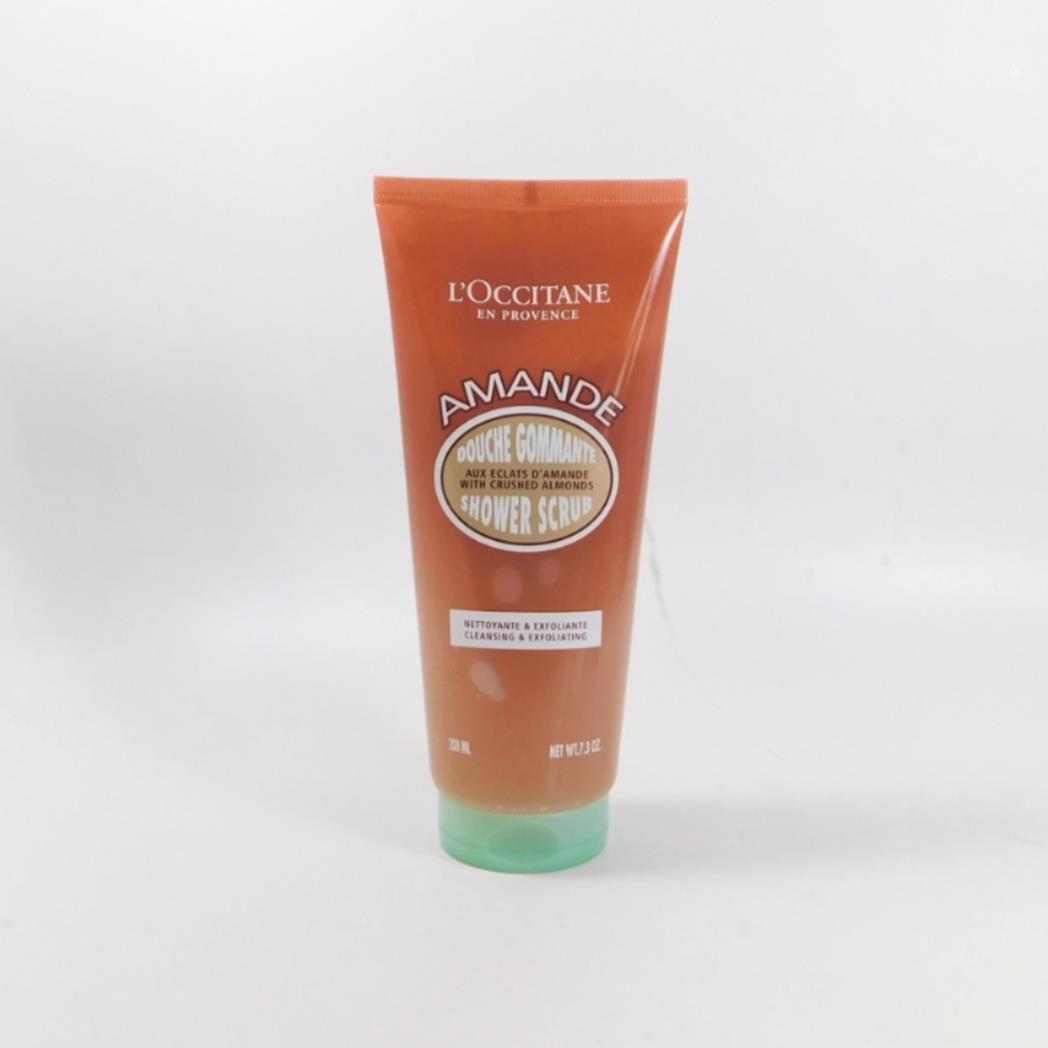 L’Occitane Amande Almond Shower Scrub 7.3 oz / 200ml *NEW*