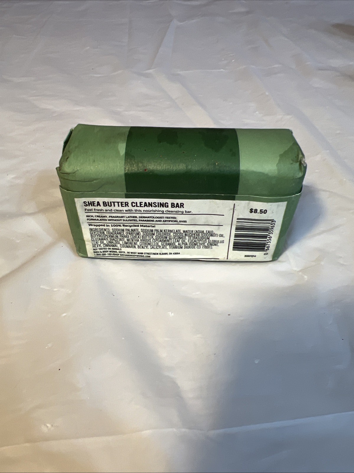 BATH & BODY WORKS, Aromatherapy Eucalyptus + Spearmint Cleansing Bar NEW!