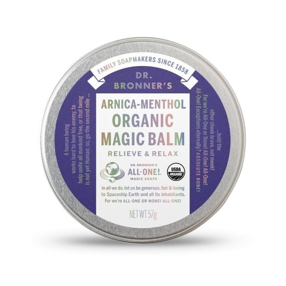 Dr. Bronners, Organic Magic Arnica Menthol Balm, 2 Ounce
