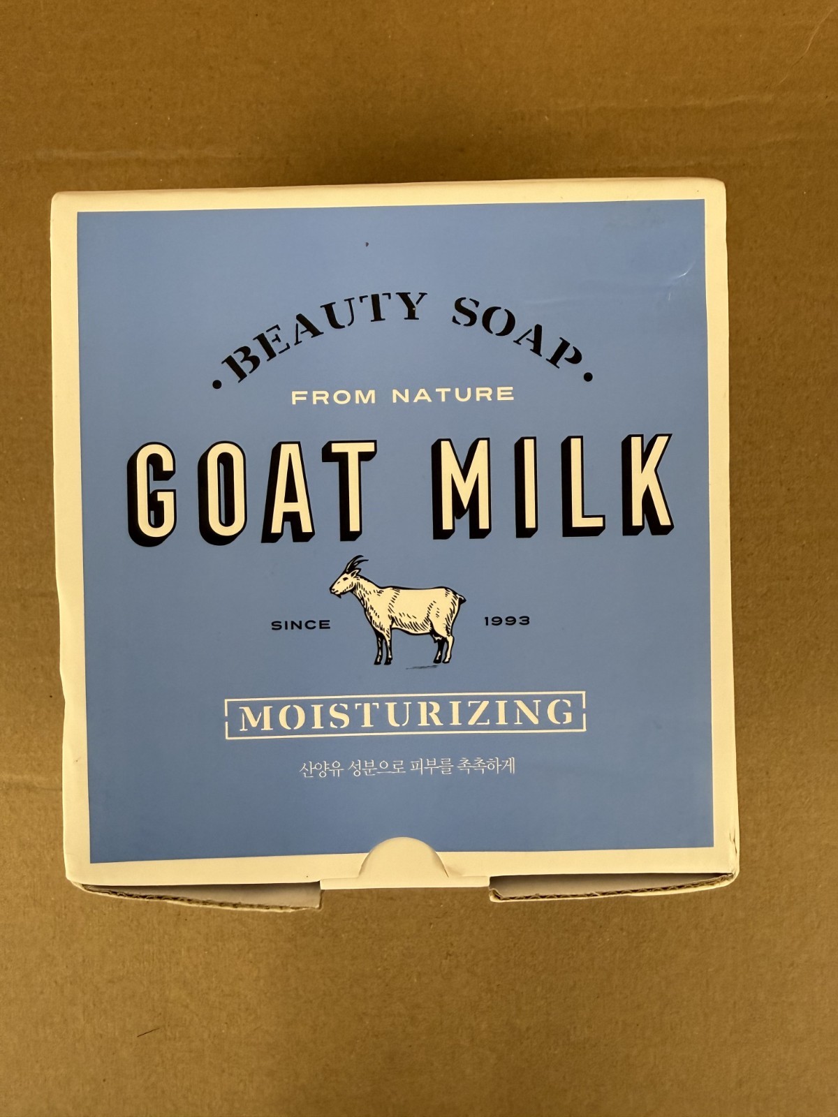 Shower Mate Beauty Soap from Nature GOAT MILK MOISTURIZING- 12 Bars in Box- 38OZ