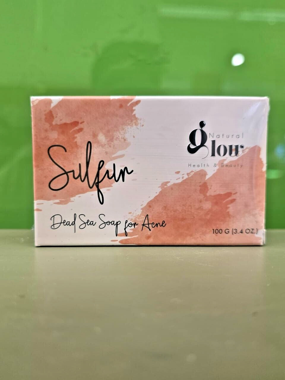 Soap Dead Sea Sulfur For Acne Health & Beauty Handmade Natural Skin From Jordan