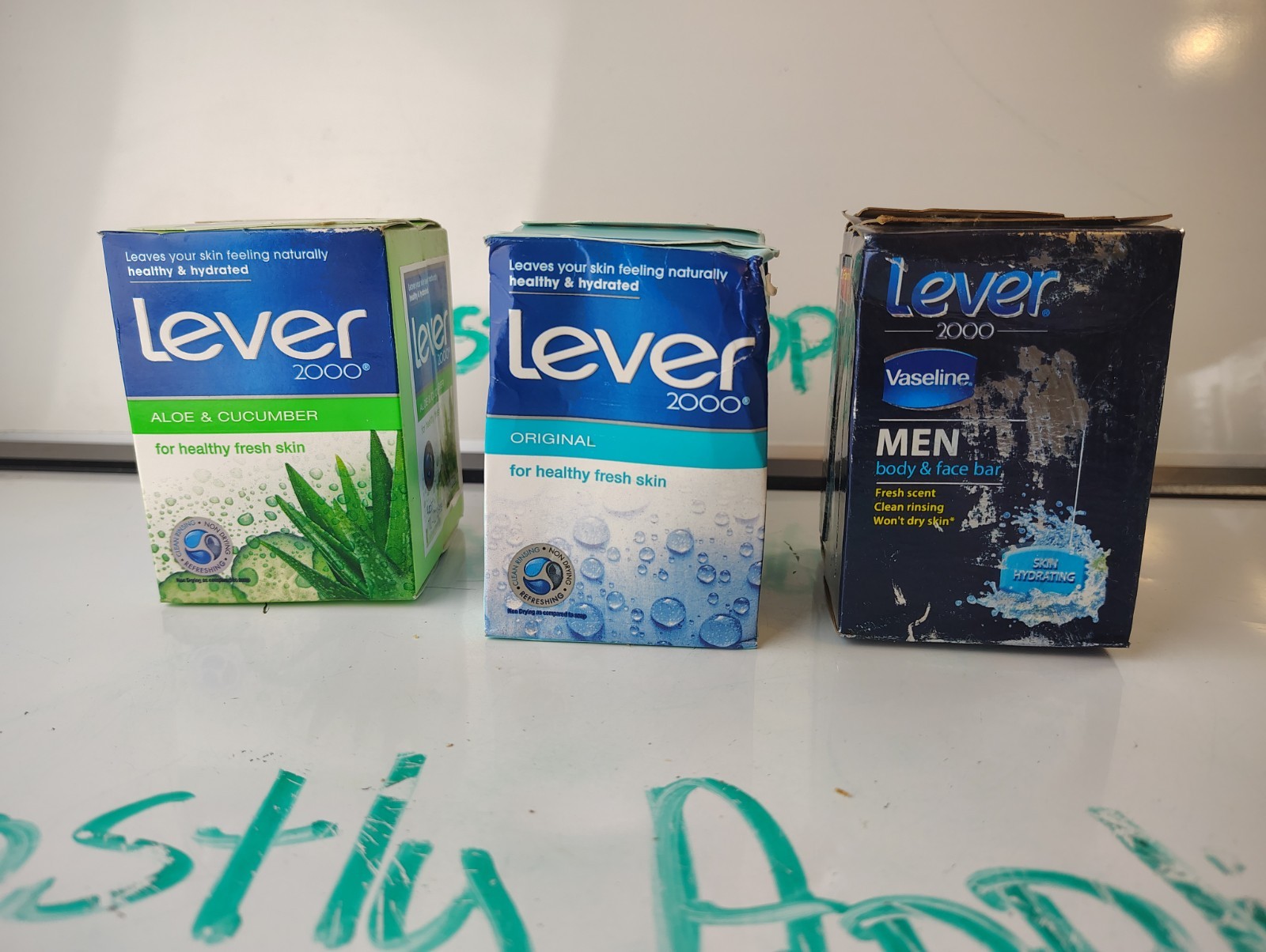 Discounted Lever 2000 Aloe Cucumber – Vaseline – Original- Unscented – Bar Soap