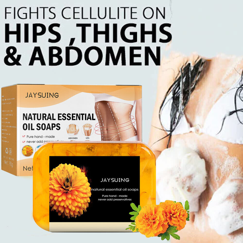 1/3pcs Anti Cellulite Firming Soap Fat Burning Slimming Body Weight-Loss New