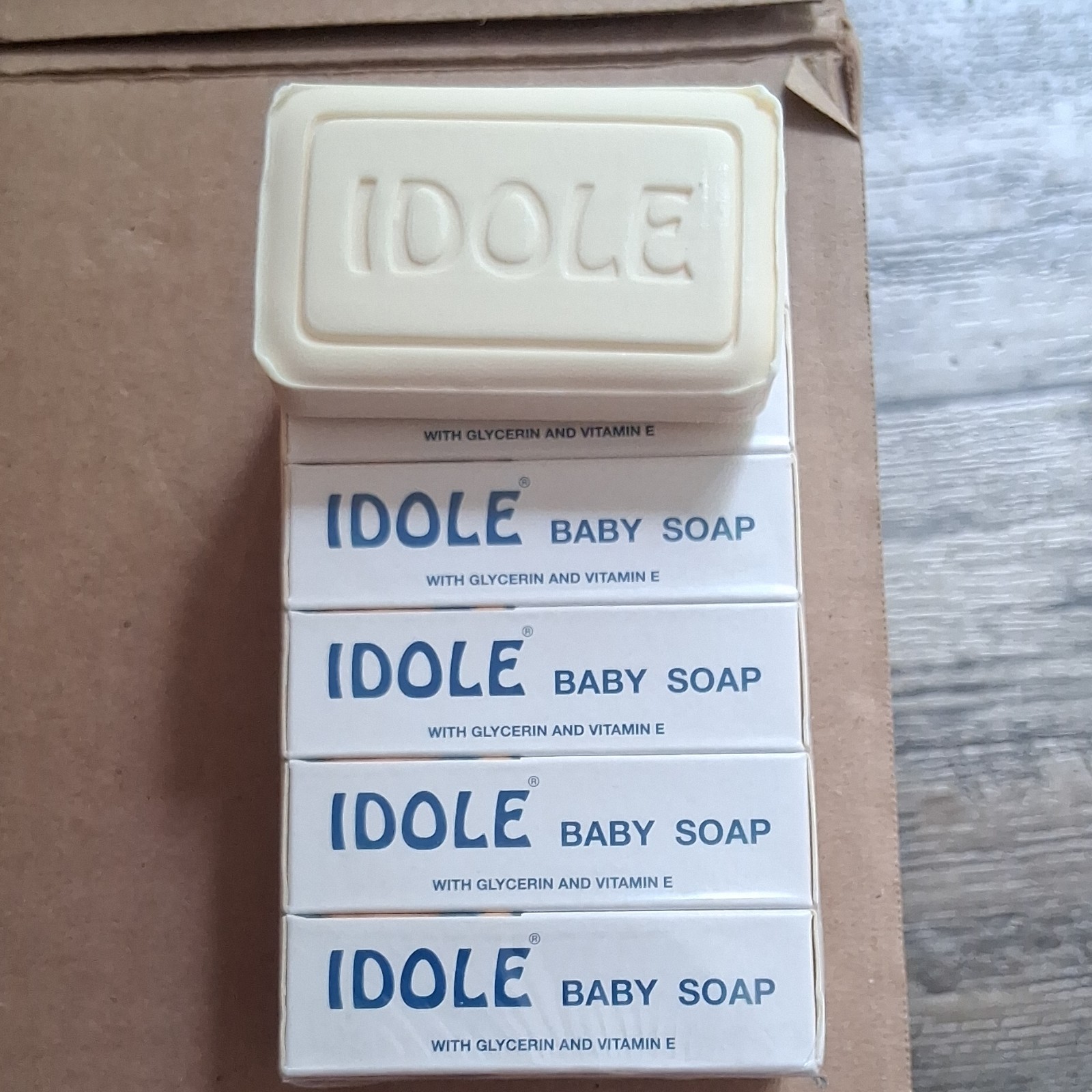 IDOLE Moisturizing Baby Soap with Glycerin & Vitamin E, Unisex, Regular Size