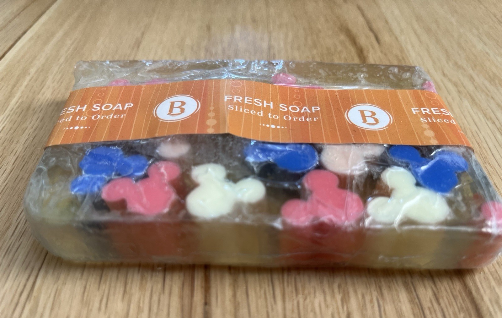 FRESH SOAP Walt Disney Mickey Mouse Pink Blue White NEW