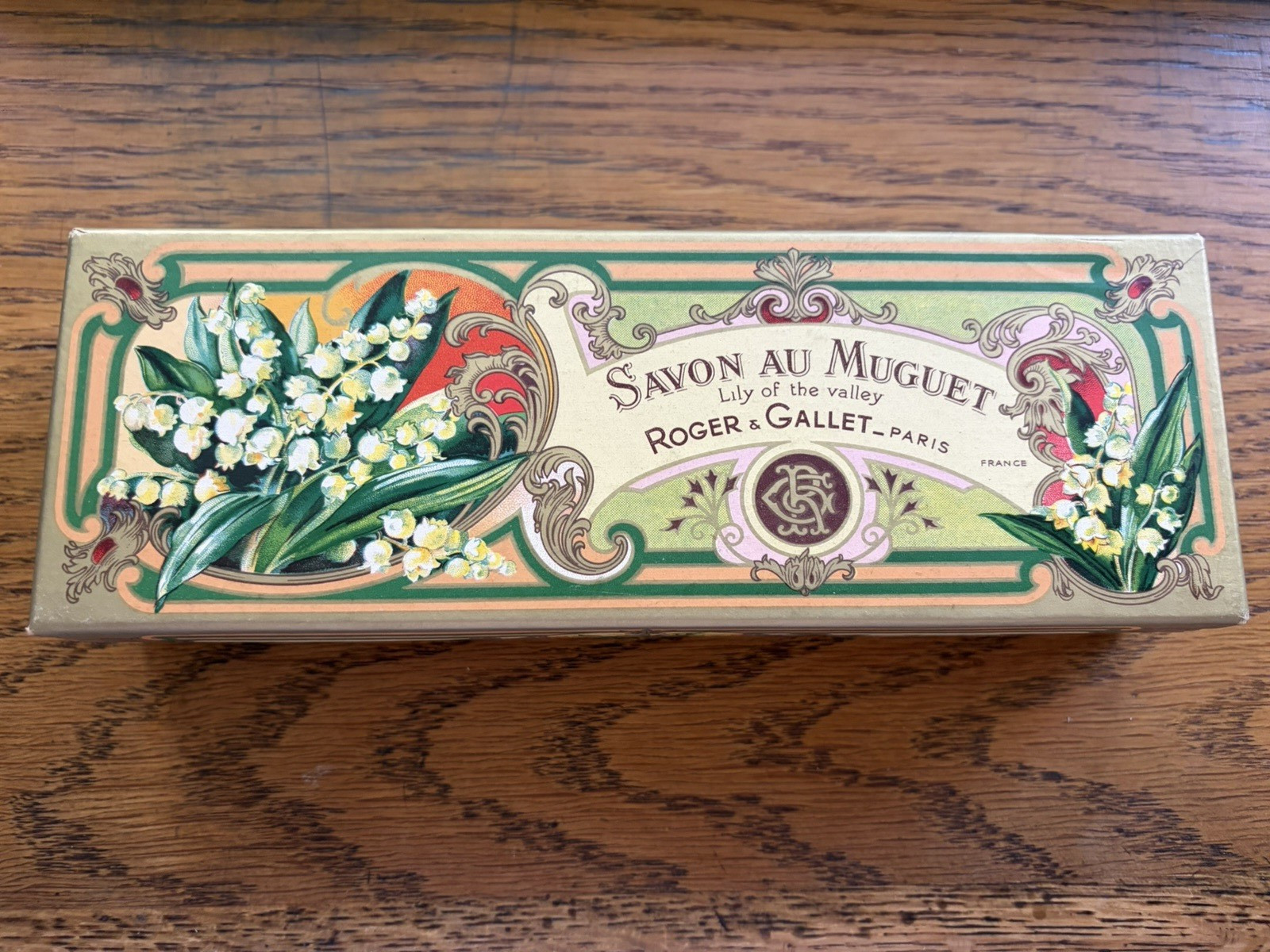 New Vintage Savon Au Muguet “Lily Of The Valley” Roger & Gallet Paris, 3 X 3.5oz