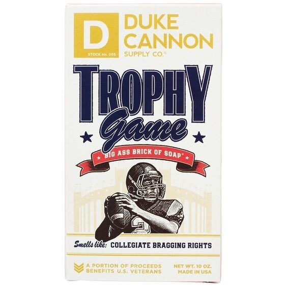 Duke Cannon Trophy Football Soap Big Ass Brick &Shamrock Wicked Minty Men Lot 2