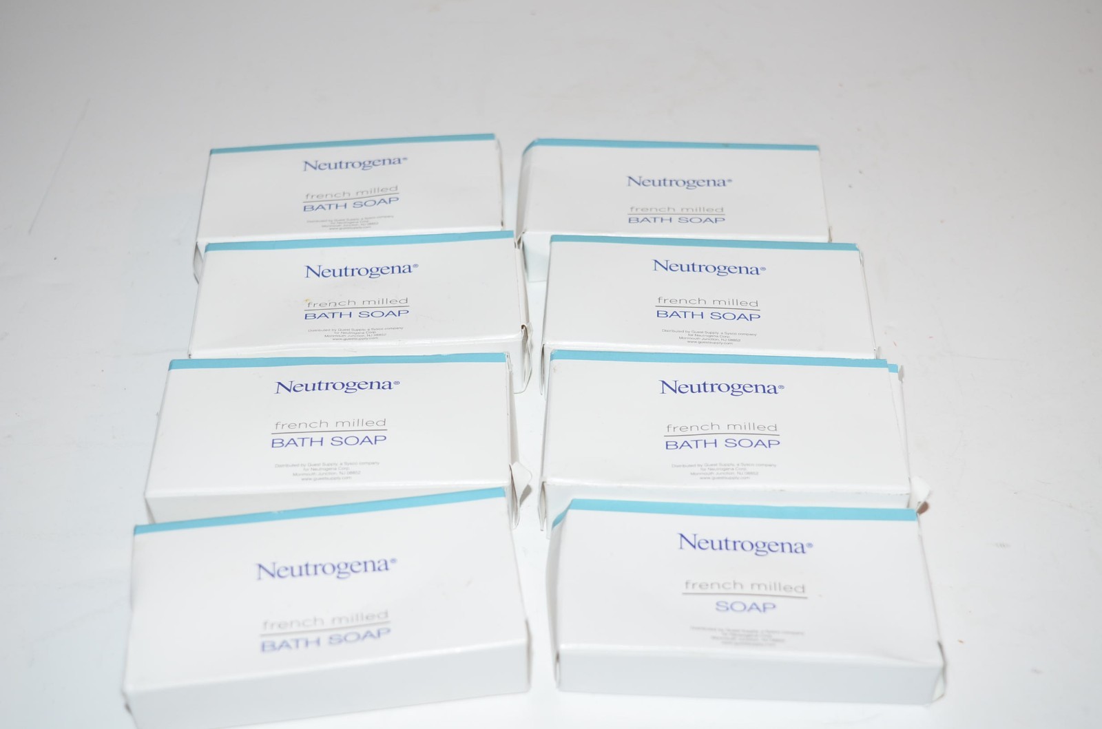 Neutrogena French Milled Soap Lot of 8 Travel Size Hilton Hotel New 1 oz