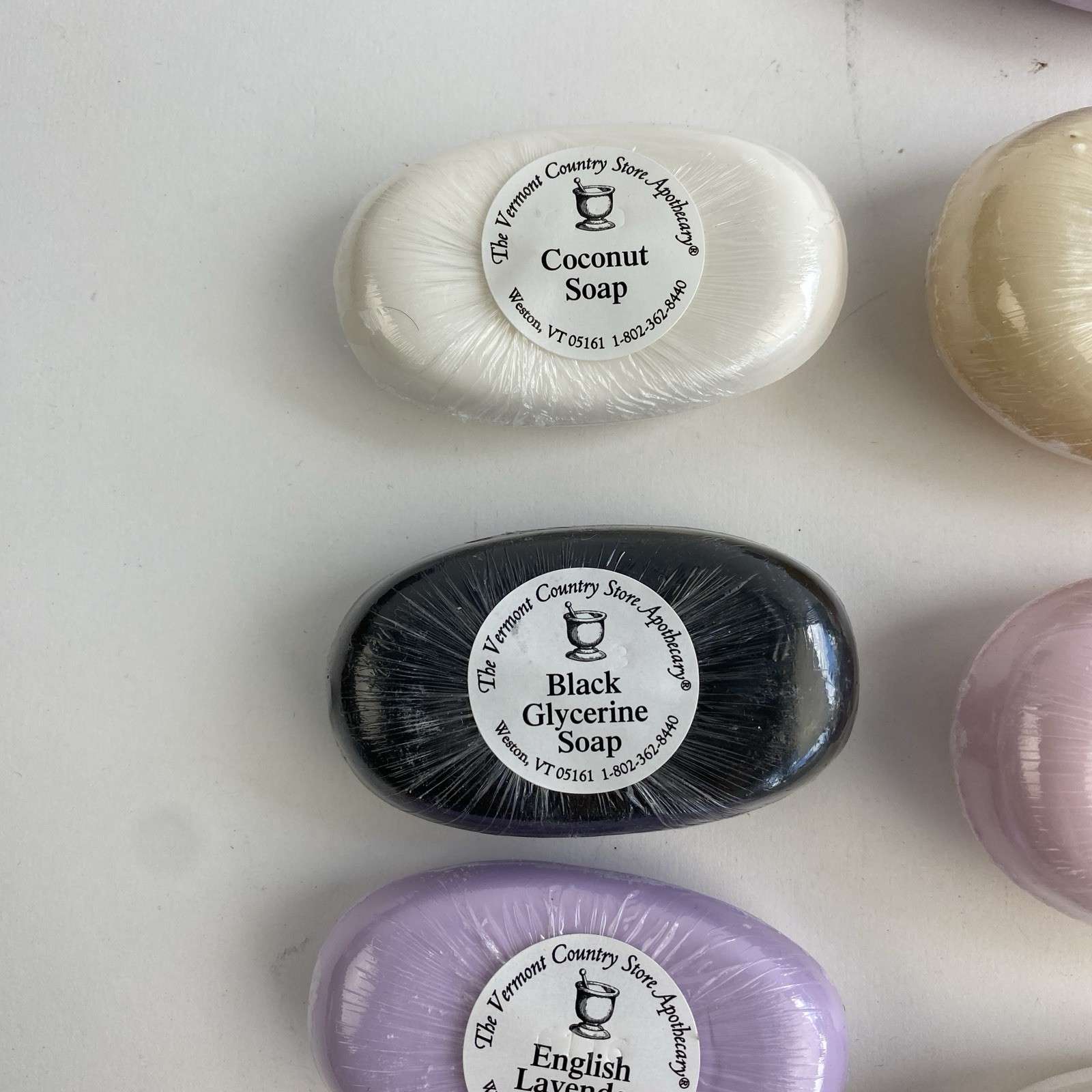 Vermont Country Store Bar Soap Lot Of 5 4.2 oz & 8 1.8 oz Apothecary 13 New