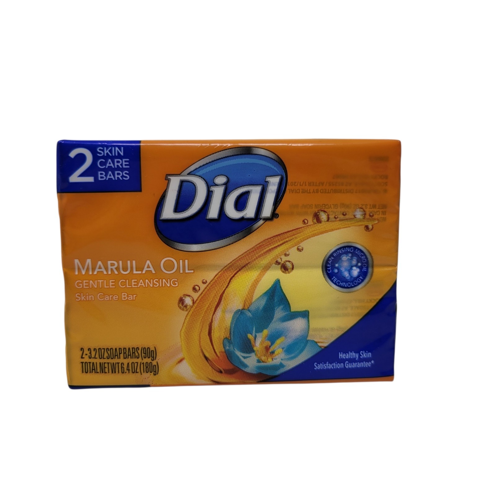 Dial Marula Oil Skin Care Bar 2‑Pack Bars Total New Sealed Discontinued NOS