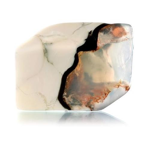 Marble SoapRocks Natural Ingredients Glycerin Gemstone Soap Bar Spa Gift White