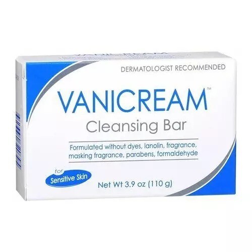 3 Pack Vanicream Cleansing Bar Sensitive Skin Paraben Free Fragrance Free 3.9oz