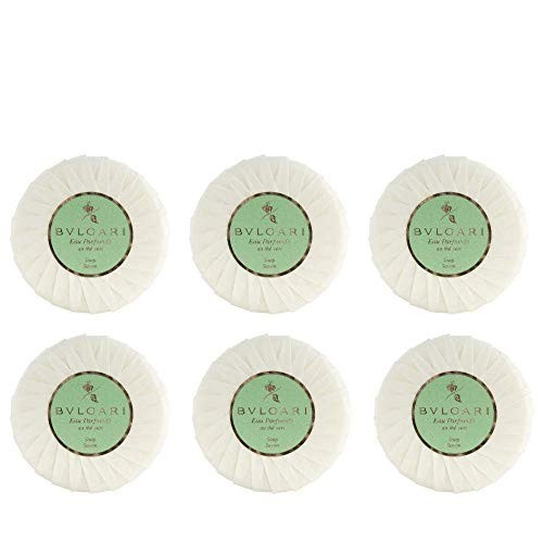 Bvlgari Au The Vert Green Tea 50 Gram Soaps – Set of 6 – NEW
