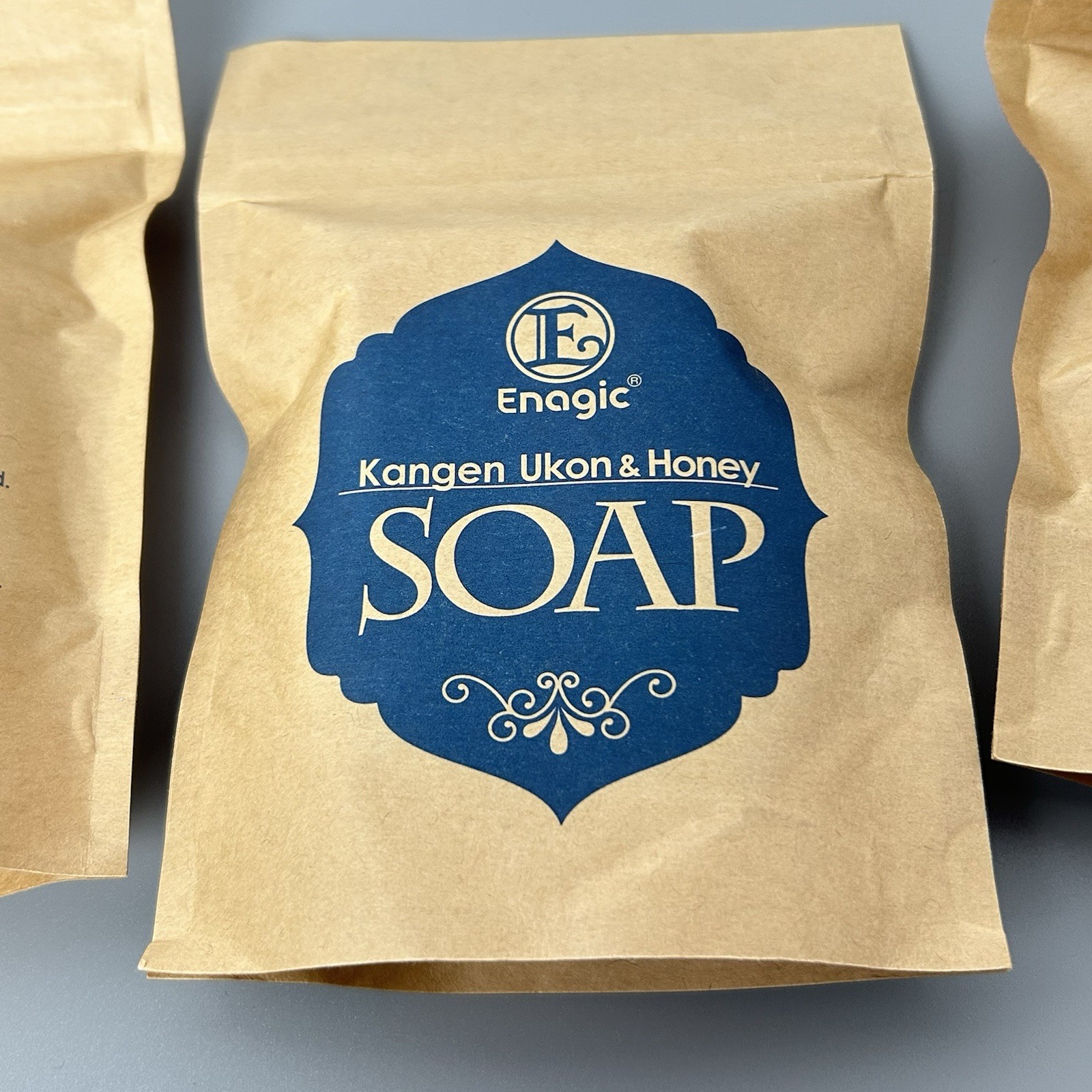 Enagic Kangen Ukon & Honey Natural Soap 3 Bars 3oz Bars or (80g)/bar – New