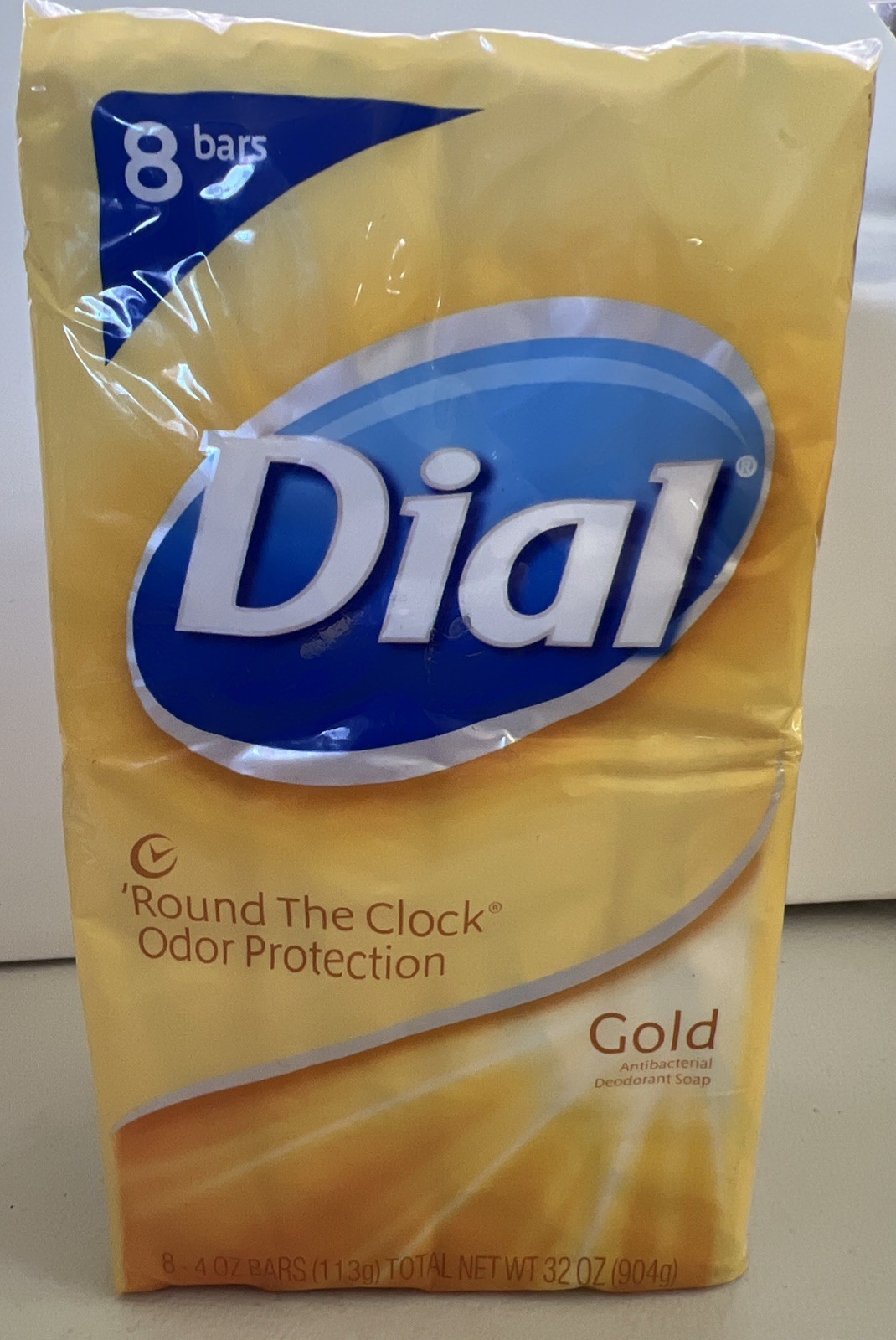 Dial Gold Antibacterial Deodorant Soap 4 oz each- 8 Bars Sealed