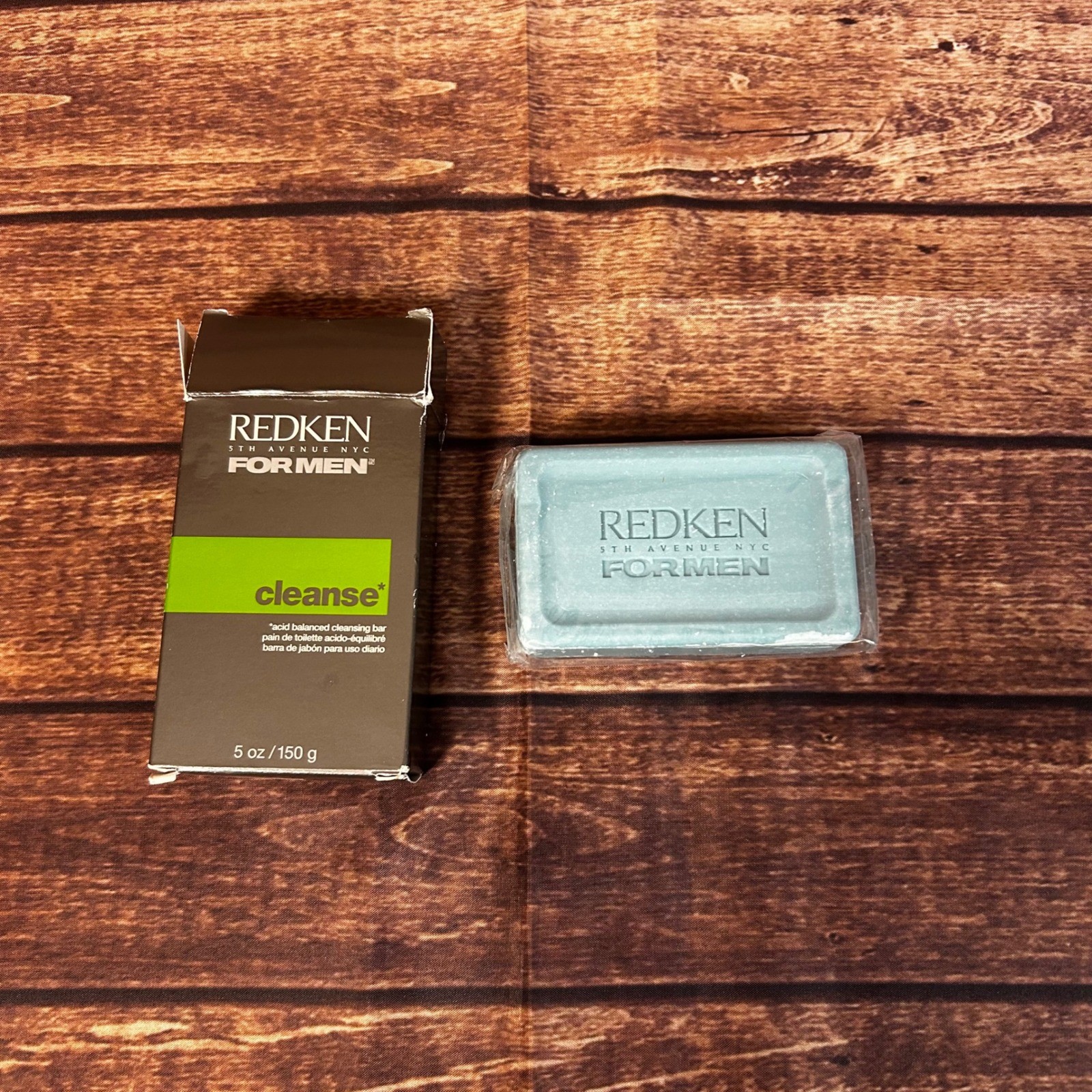 Redken For Men Cleanse Acid Balanced Cleansing Bar 5 oz 150 g New in Box