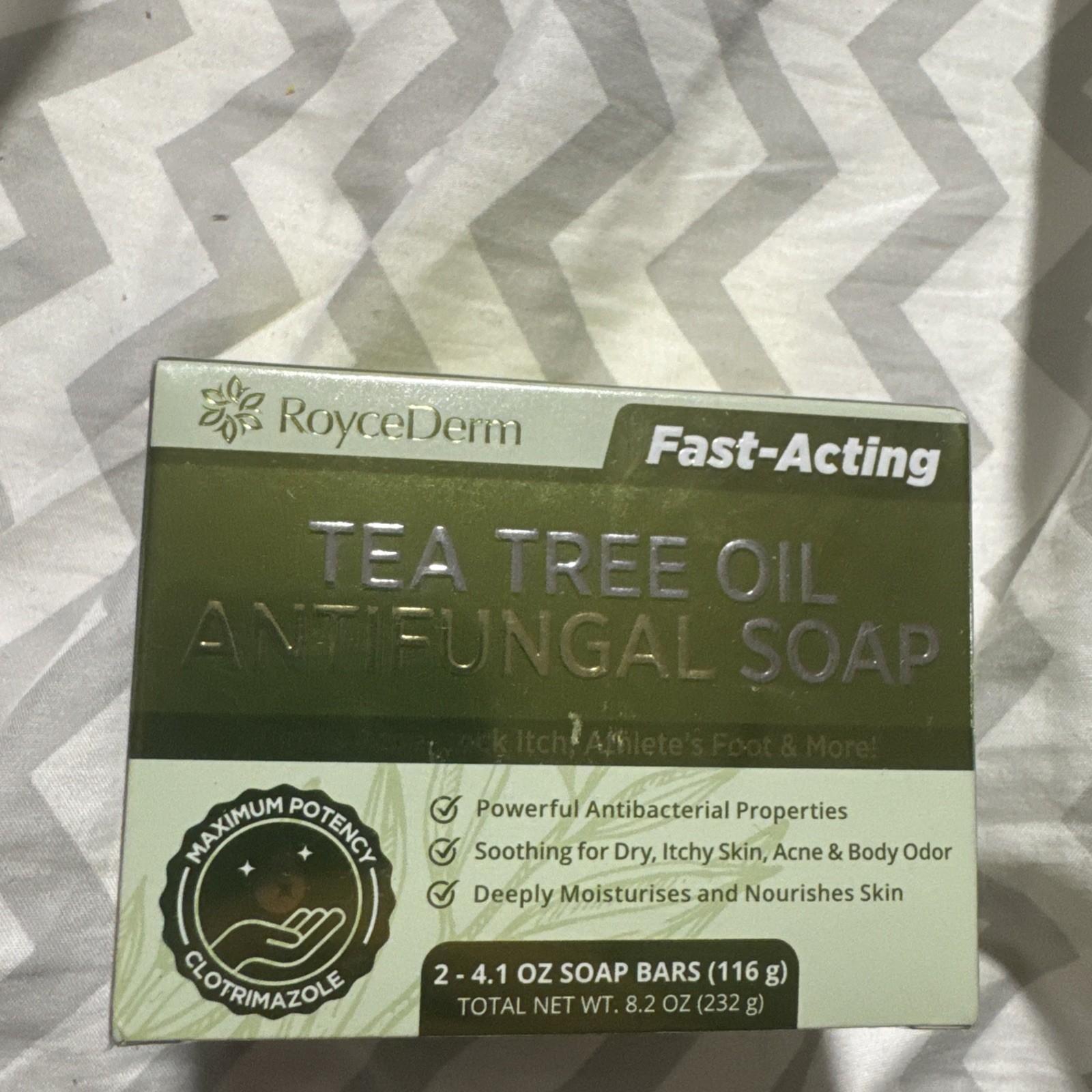 Roycederm Antifungal Antibacterial Tea Tree Soap: Antifungal Antibacterial Treat
