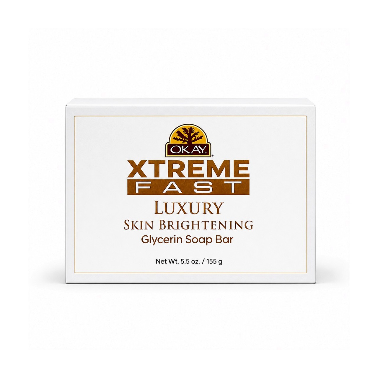 Xtreme Fast Luxury Skin Brightening Facial and Body Soap Bar – 5.5 oz / 155 gr