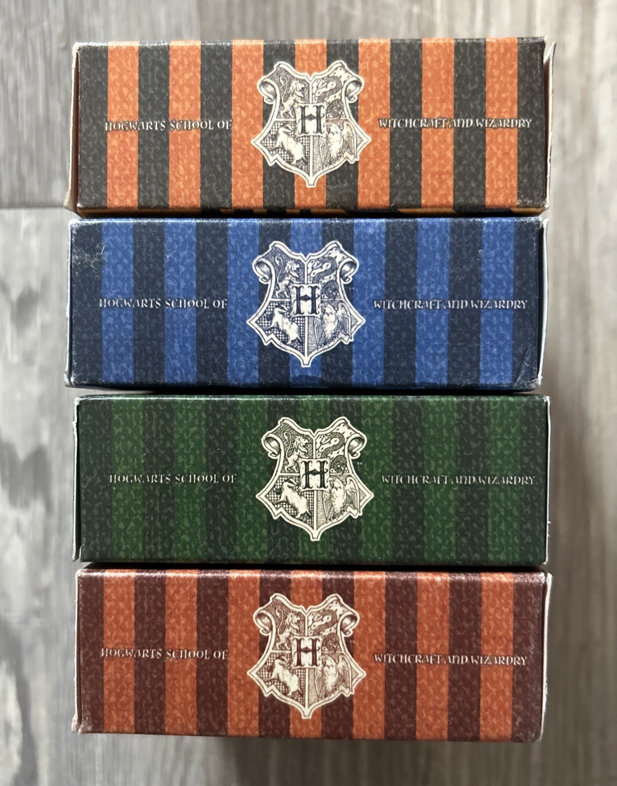 4-Pack Dr. Squatch Harry Potter Soap Hufflepuff/Slytherin/Ravenclaw/Gryffindor