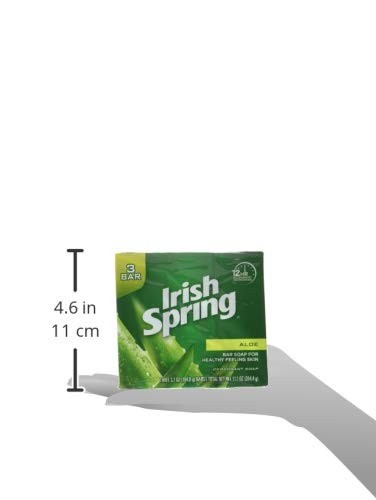 Irish Spring Deodorant Soap 6 Bars 1.85 Ounce Pack Fresh Clean Moisture