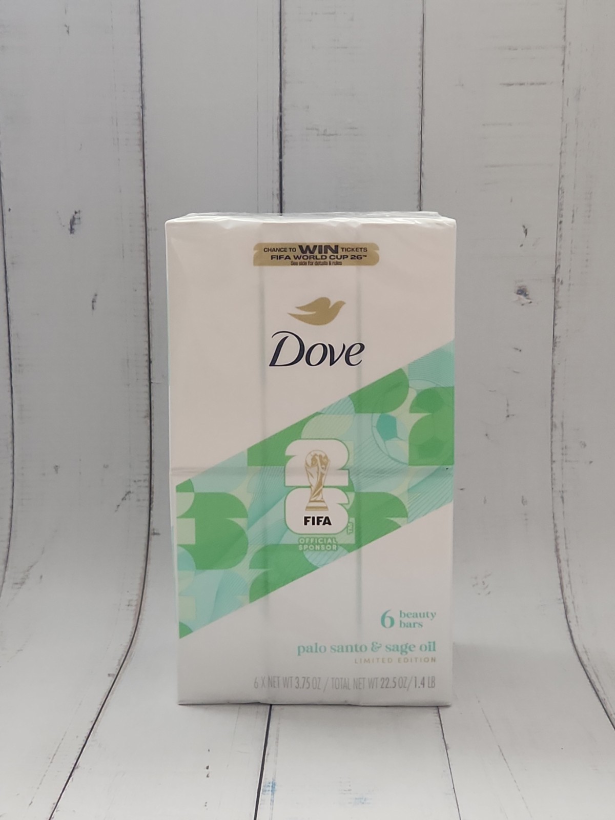 Dove Palo Santo & Sage Oil Beauty Bar Soap, 3.75 oz, 6 Bars