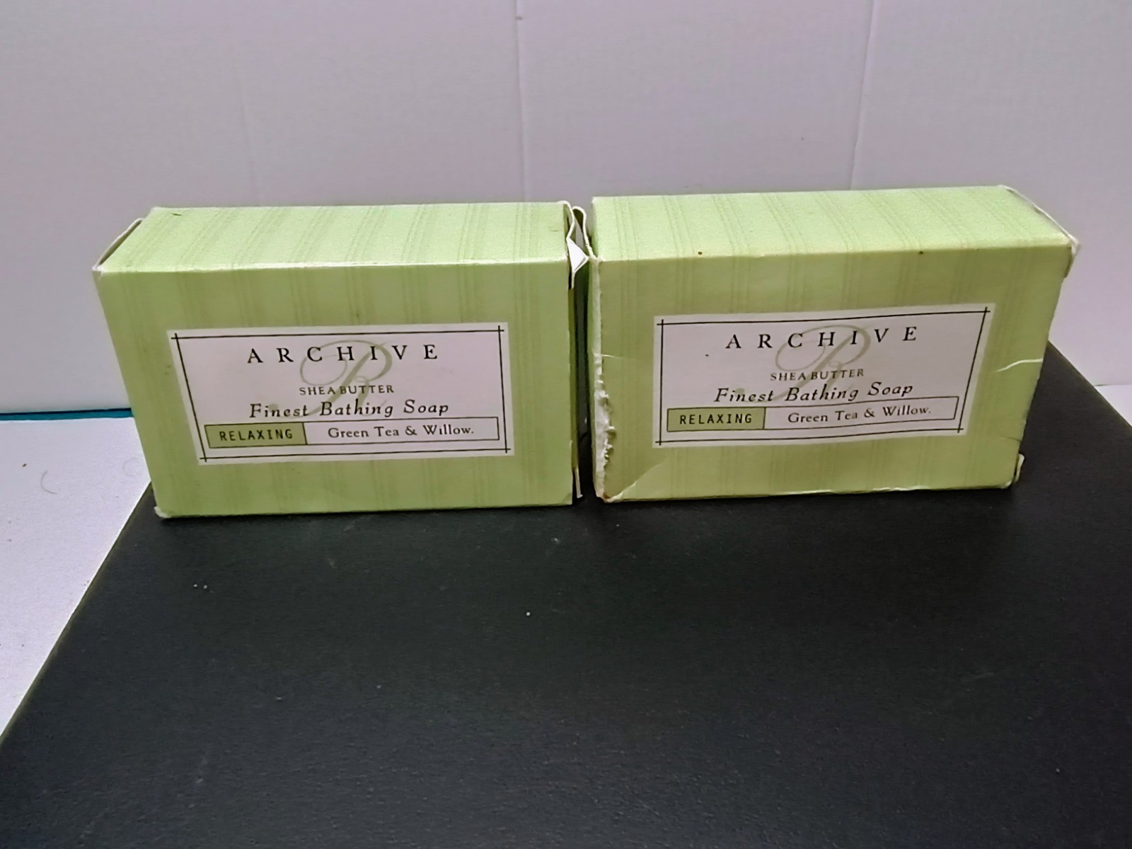 Archive Shea Butter Green Tea& Willow 2 Bars Soap